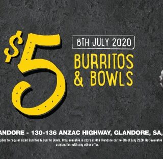 DEAL: Guzman Y Gomez Glandore SA - $5 Burrito or Burrito Bowl (11am-11pm 21 July 2020) 4