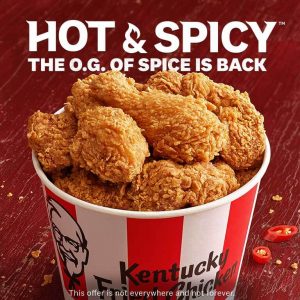 NEWS: KFC Hot and Spicy Chicken returns 17 May 2022 31