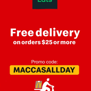 DEAL: McDonald's - Free Delivery on Orders over $25 via Uber Eats (3-5 July 2020) 3