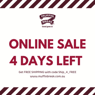 DEAL: Muffin Break - Free Shipping until 13 July 2020 8