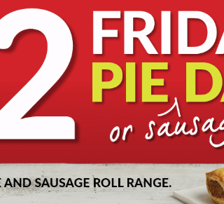 DEAL: OTR - $2 Pies & Sausage Rolls on Friday Pie Day (until 31 July 2020) 8