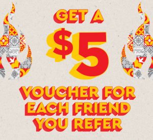 DEAL: Oporto - $5 off Welcome Voucher for New Flame Rewards Members 3