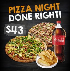 DEAL: Pizza Capers - 2 Large Capers Collection Pizzas, Calzone and 1.25L Drink $43 + More Deals 5