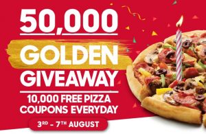 NEWS: Pizza Hut is Giving Away 50,000 Free Pizzas from 3-7 August 2020 3
