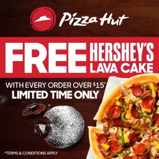 DEAL: Pizza Hut - Free Hershey's Lava Cake with $15+ Spend via DoorDash 2
