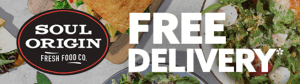 DEAL: Soul Origin - Free Delivery with $20 Spend via Uber Eats (until 11 October 2020) 10