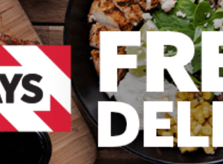 DEAL: TGI Fridays - Free Delivery via Menulog 3