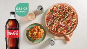 DEAL: Crust - 1 Large Pizza, Herb & Garlic Squares & 1.25L Drink $34.95 Delivered (until 9 July 2020) 6