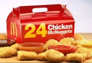 DEAL: McDonald's - 24 Chicken McNuggets for $11.95 3