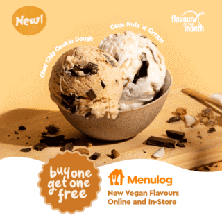 DEAL: Baskin Robbins - Buy One Get One Free Vegan Ice Cream Flavours for Club 31 Members & Menulog 1