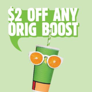 DEAL: Boost Juice - $2 off Any Original Boost at Selected Sydney CBD Stores (until 30 August 2020) 5