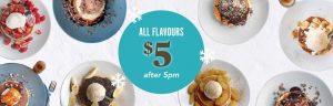 DEAL: Pancake Parlour - $5 Pancakes after 5pm with App (until 30 August 2020) 5