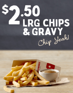 DEAL: Red Rooster - $2.50 Large Chips & Gravy 3