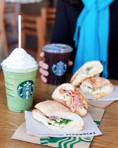 DEAL: Starbucks - $6.50 Panini with Any Beverage Between 11am-3pm 7