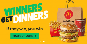 DEAL: Uber Eats Winners Get Dinners - Order McDonald's, Pick Tonight's AFL Winner & Get a $16 Promo Code 8