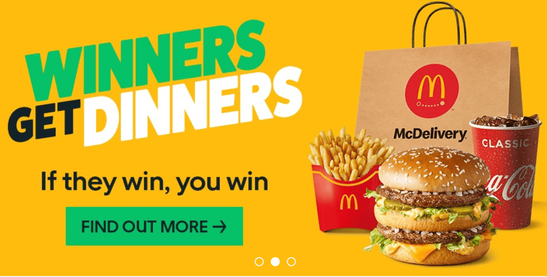 DEAL: Uber Eats Winners Get Dinners - Order McDonald's ...