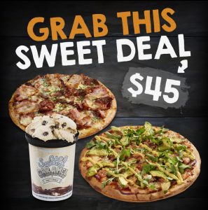 DEAL: Pizza Capers - 2 Large Capers Collection Pizzas & Dessert for $45 Pickup + More Deals 5