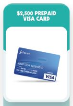 $2,500 Visa Prepaid Gift Card - McDonald’s Monopoly Australia 2020 3