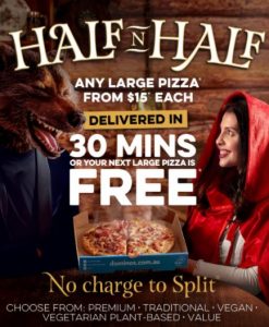 DEAL: Domino's - Delivery in 30 Minutes or Next Large Pizza is Free (Selected Stores) 3