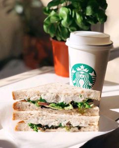 DEAL: Starbucks - $6 Chicken & Mayo Sandwich with Any Beverage Between 11am-3pm 7