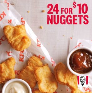 DEAL: KFC - 24 Nuggets for $10 (until 21 February 2022) 3