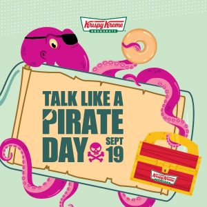 DEAL: Krispy Kreme South Australia - Free Original Glazed Doughnuts for Talk Like a Pirate Day (19 September 2020) 5
