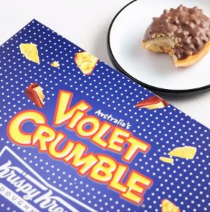 DEAL: Krispy Kreme South Australia - Free 100g Violet Crumble Bag with $25 Violet Crumble Dozen 4