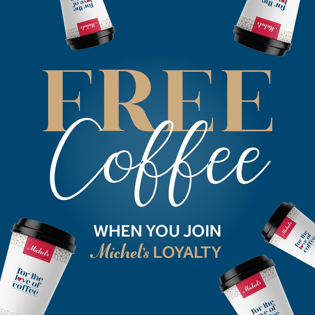 DEAL: Michel's Patisserie - Free Coffee with Michel's Loyalty App Download 1