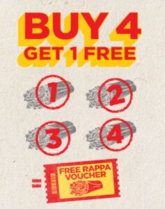 DEAL: Oporto - Buy 4 Rappas, Get 1 Free + $5 Flame Reward Voucher If You Try 4 Different Wraps (Flame Rewards Members) 9 DEAL: Oporto - Buy 4 Rappas, Get 1 Free + $5 Flame Reward Voucher If You Try 4 Different Wraps (Flame Rewards Members) 1