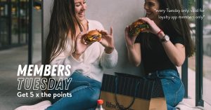 DEAL: Ribs & Burgers - 5x Points for Loyalty App Members on Members Tuesdays 5