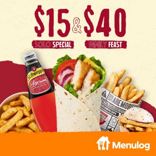 DEAL: Schnitz - $15 Solo Special and $40 Family Feast via Menulog 8