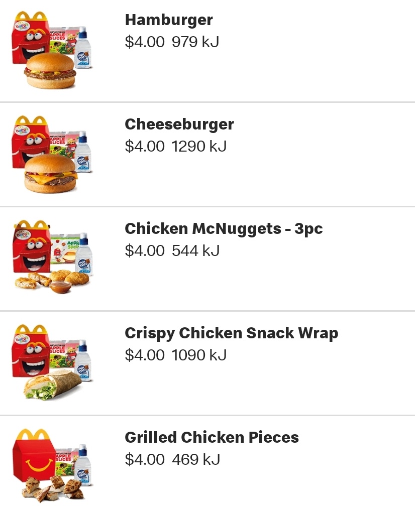 Collection 99+ Images how much is a happy meal with tax Stunning