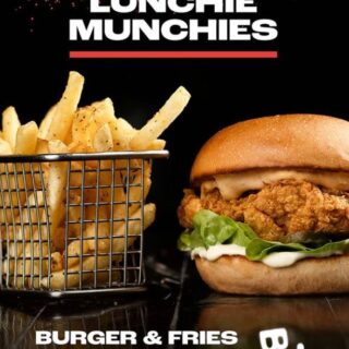 DEAL: Burger Urge - $12 Selected Burger & Fries for Online Orders (until 1 April 2021) 5