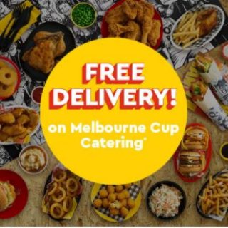 DEAL: Chicken Treat - Free Delivery over $100 Spend on Melbourne Cup Catering (until 29 October 2020) 1