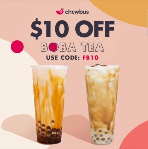 DEAL: Chowbus - $10 off First Order or $5 off First 3 Orders 4