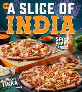 NEWS: Domino's Indi Chicken Tikka Pizza & Spicy Peppy Paneer Pizza - $7.95 Pickup 1