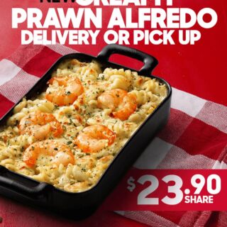 NEWS: Pizza Hut Pasta Range - New Creamy Prawn Alfredo 4 NEWS: Pizza Hut Pasta Range - New Creamy Prawn Alfredo 4