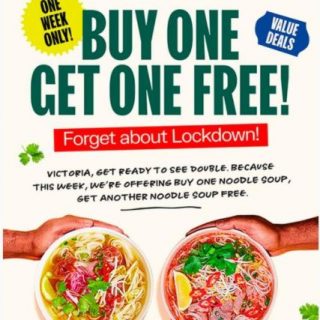 DEAL: Roll'd - Buy One Get One Free Noodle Soups via Website or App (VIC Only) 3