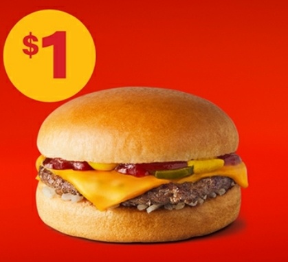 Deal Mcdonald S 1 Cheeseburger 12 November 2020 30 Days 30 Deals Frugal Feeds