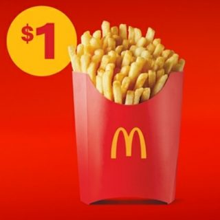 DEAL: McDonald’s - $1 Large Fries (25 November 2020 - 30 Days 30 Deals) 2
