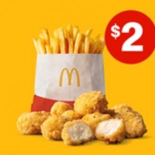 DEAL: McDonald’s - $2 Chicken McBites 10 Pack & Small Fries (16 November 2020 - 30 Days 30 Deals) 10