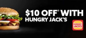 DEAL: Hungry Jack's - $10 off with $35+ Spend via Hungry Jack's App or Menulog 29 DEAL: Hungry Jack's - $10 off with $35+ Spend via Hungry Jack's App or Menulog 1