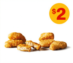 DEAL: McDonald’s - 6 Chicken McNuggets for $2 (26 November 2020 - 30 Days 30 Deals) 3