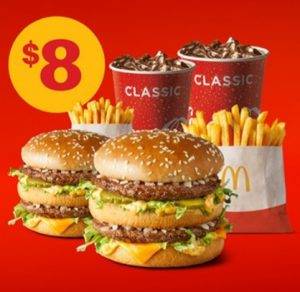 DEAL: McDonald’s - 2 Small Big Mac Meals for $8 (21 November 2020 - 30 Days 30 Deals) 3