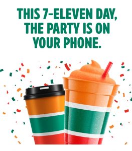DEAL: 7-Eleven Day 2020 - Free Large Slurpee or Regular Coffee via App (5-11 November 2020) 7
