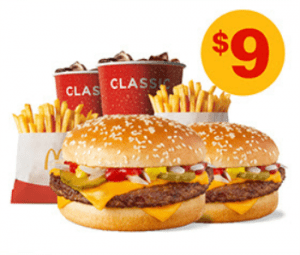 DEAL: McDonald’s - 2 Small Quarter Pounder Meals for $9 on 5 November 2021 (30 Days 30 Deals) 3