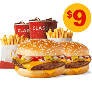DEAL: McDonald’s - 2 Small Quarter Pounder Meals for $9 (28 November 2020 - 30 Days 30 Deals) 8