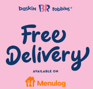 DEAL: Baskin Robbins - Free Delivery via Menulog (until 7 December 2020) 9