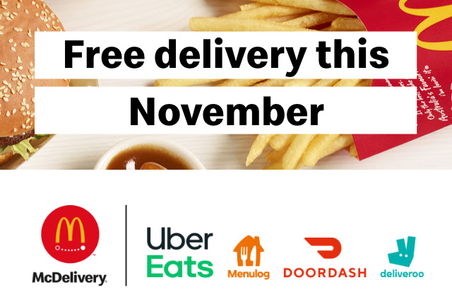Deal Mcdonald S Free Delivery On Orders Over 25 Via Uber Eats Doordash Menulog Deliveroo Until 30 November 2020 Frugal Feeds