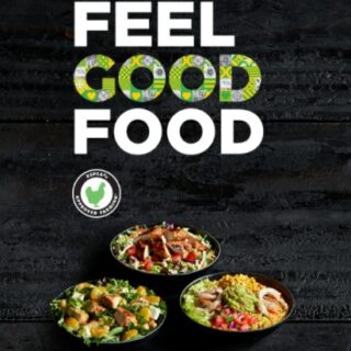 NEWS: Oporto New Bunless Burger Salads & Bowls - Chicken & Fetta Salad, Vegan Salad and Chicken Salad 4